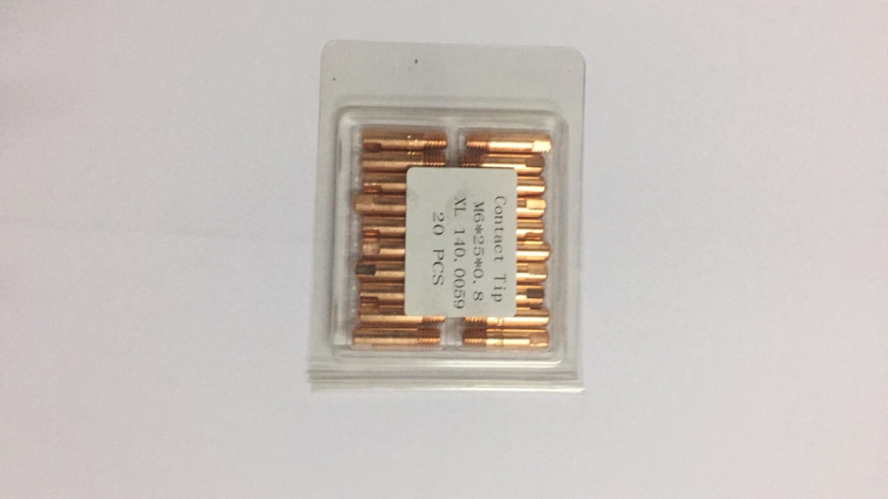 Béc hàn Co2 25 x 0.8mm (đồng )