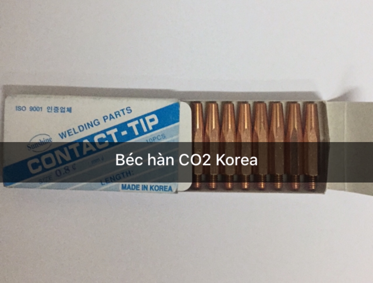 Béc hàn Co2 45 x 1.2mm